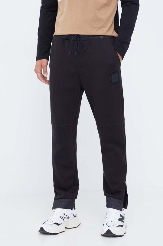 BOSS Green spodnie dresowe BOSS GREEN 50499064 czarny AW23