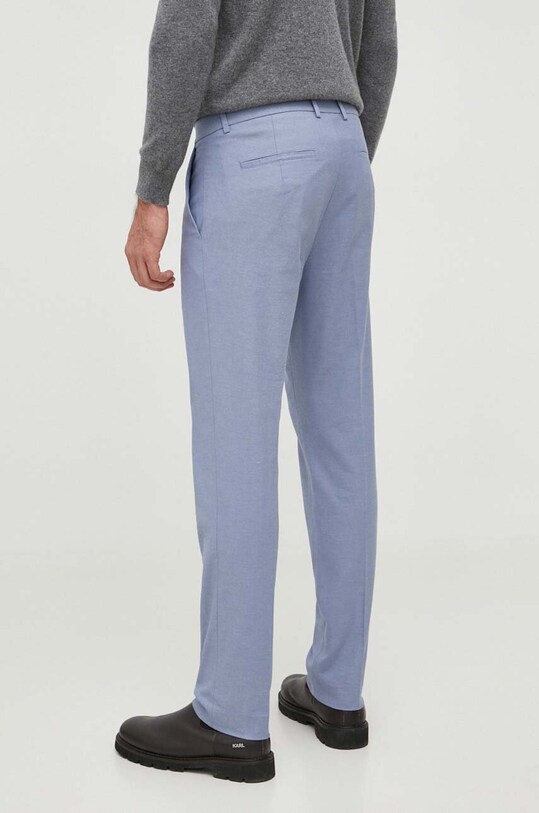 Îmbrăcăminte Sisley pantaloni 4LAGSF03R.911 albastru