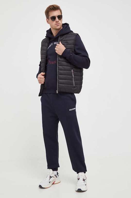 Tommy Hilfiger spodnie dresowe MW0MW32696 granatowy AW23
