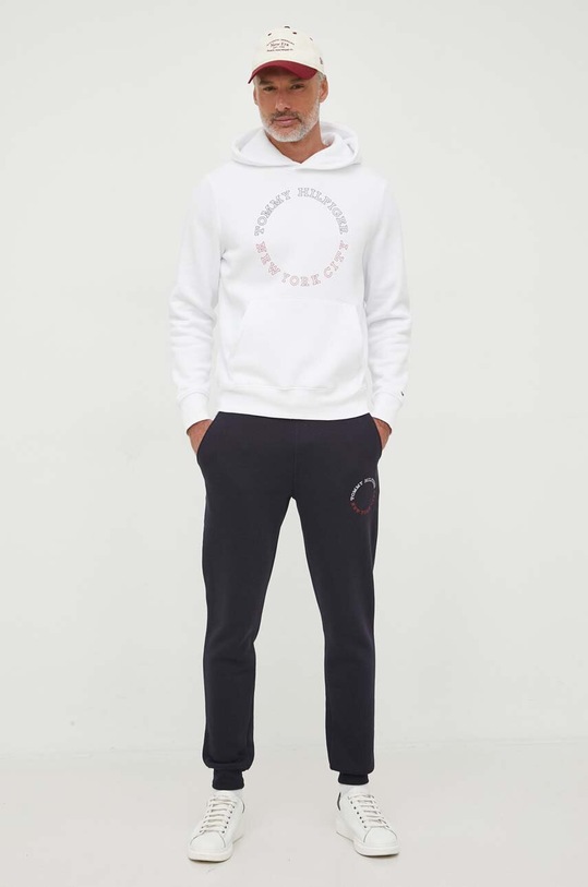 Спортен панталон Tommy Hilfiger MW0MW32701 тъмносин AW23