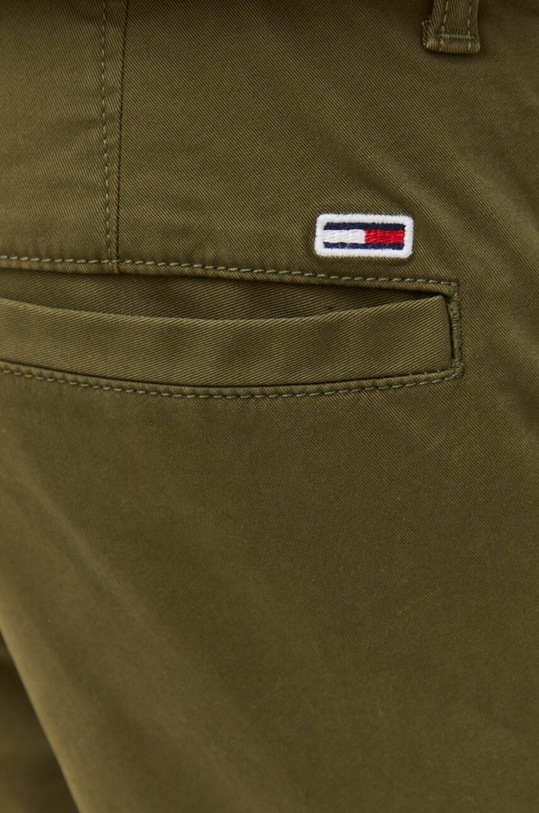 Ρούχα Παντελόνι Tommy Jeans DM0DM17678 πράσινο