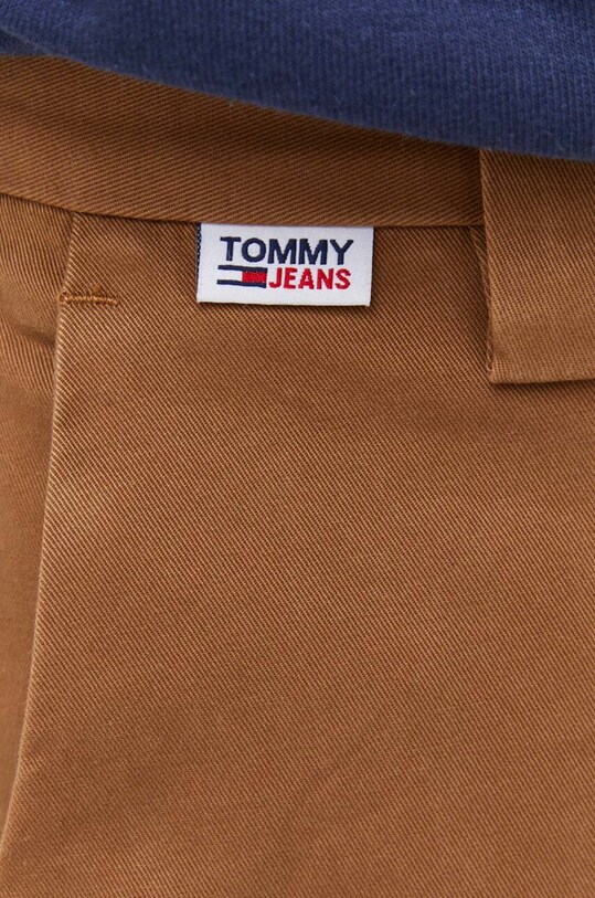 Tommy Jeans spodnie brązowy DM0DM17680