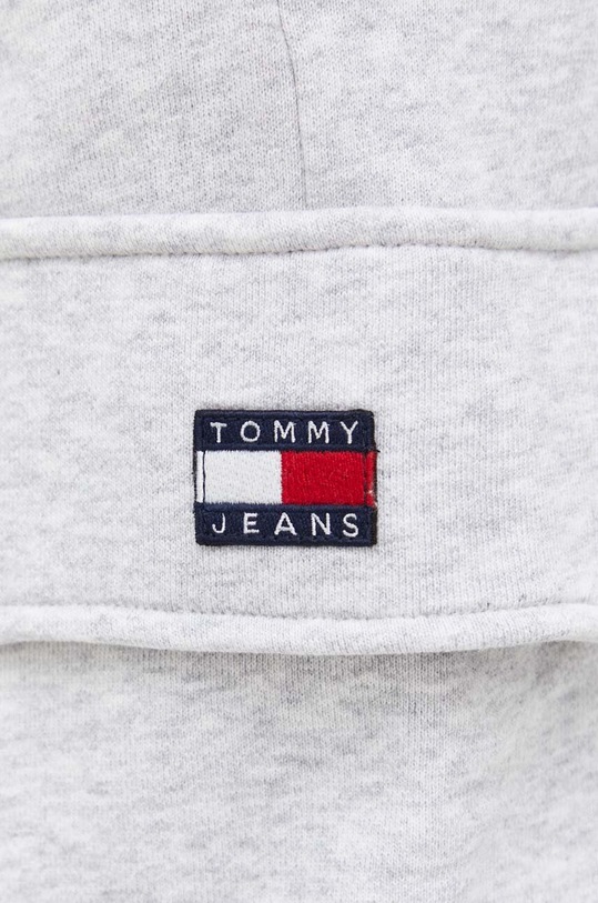 Tommy Jeans spodnie dresowe bawełniane szary DM0DM17694