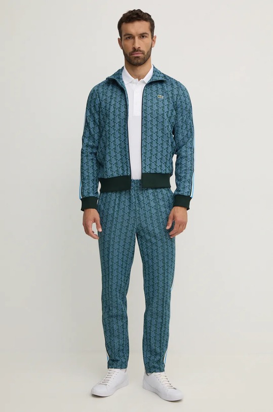 Tepláky Lacoste XH1440 zelená AW25