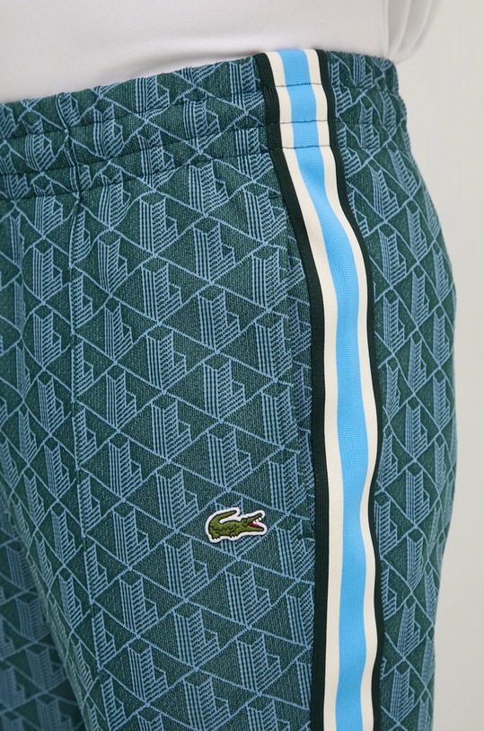 Tepláky Lacoste zelená XH1440