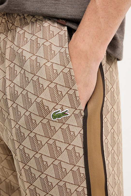 Lacoste spodnie dresowe beżowy XH1440