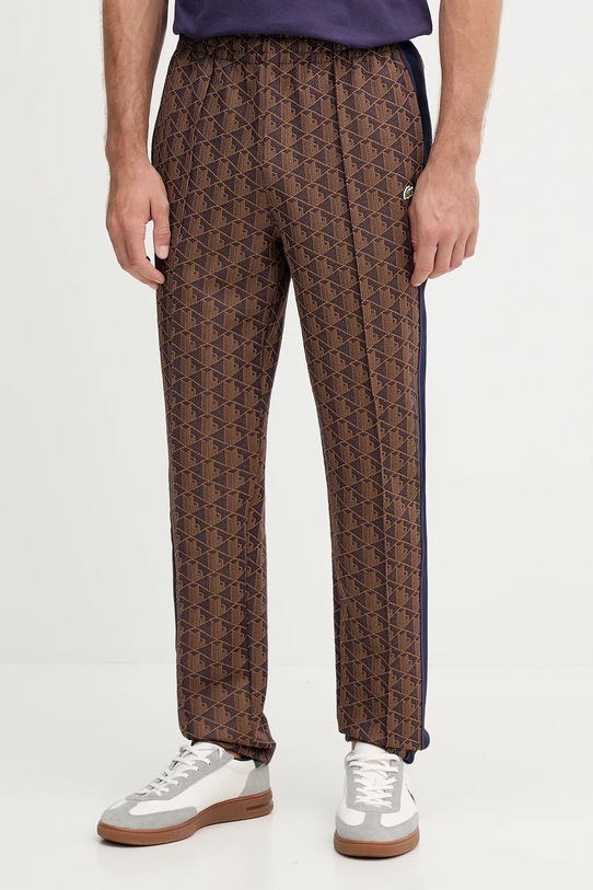 Lacoste pantaloni de trening maro XH1440