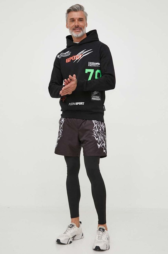 PLEIN SPORT pantaloni AACC.MJT2154.SXV005N negru AW23