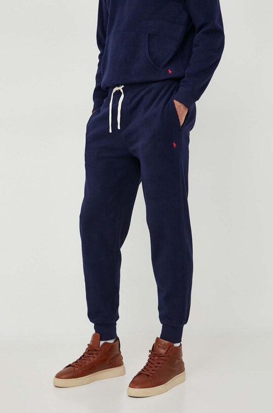 Polo Ralph Lauren spodnie lounge dzianina granatowy 714915968
