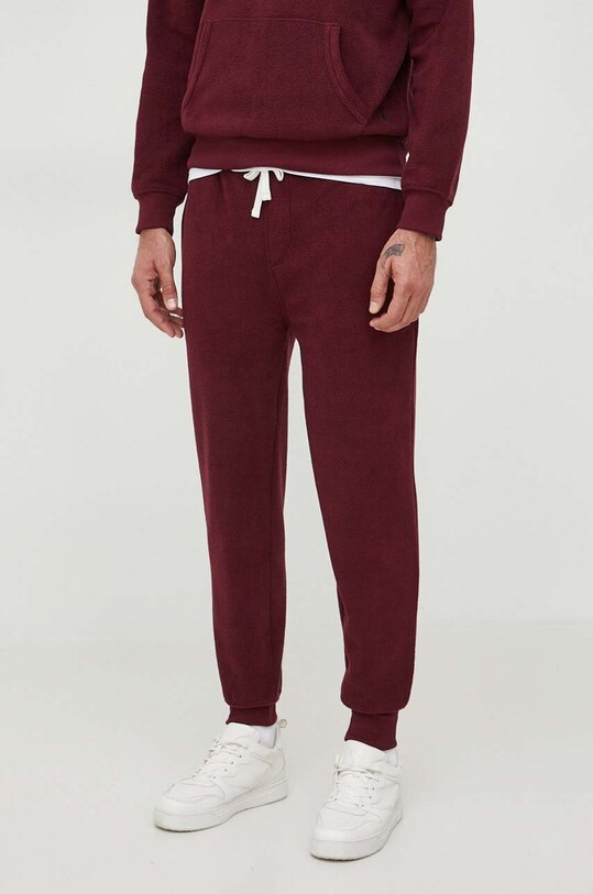 Штаны лаунж Polo Ralph Lauren трикотаж бордо 714915968
