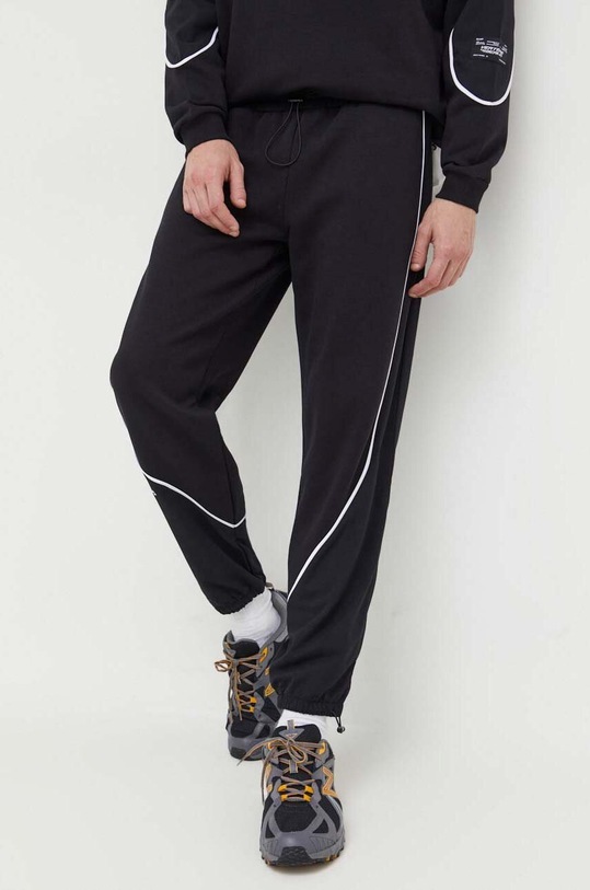 Donji dio trenirke Vertere Berlin pletivo crna VER.P75