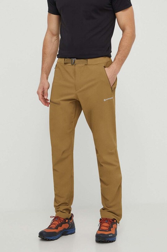 Montane pantaloni de exterior Tenacity panza verde MTYPR15