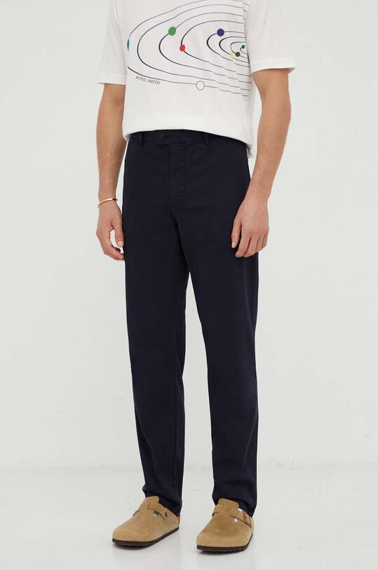 Nohavice Tiger Of Sweden T67555023 tmavomodrá AW23