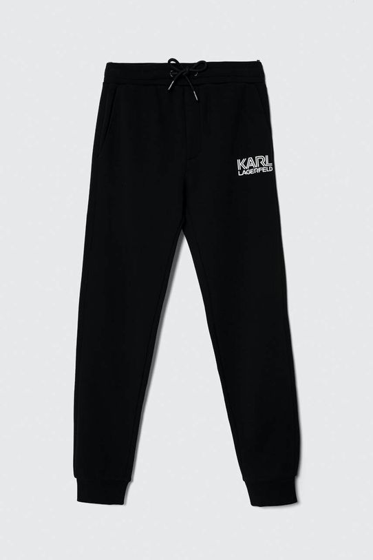 Donji dio trenirke Karl Lagerfeld pletivo crna 534910.705005