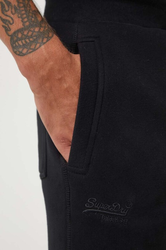 Spodnji del trenirke Superdry črna M7011032A.02A