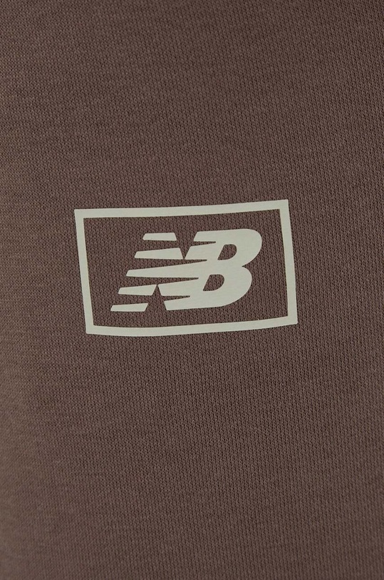 New Balance pantaloni de trening maro MP33509DUO