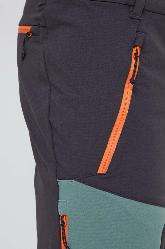 Hlače outdoor Jack Wolfskin Glastal Winter siva 1508531