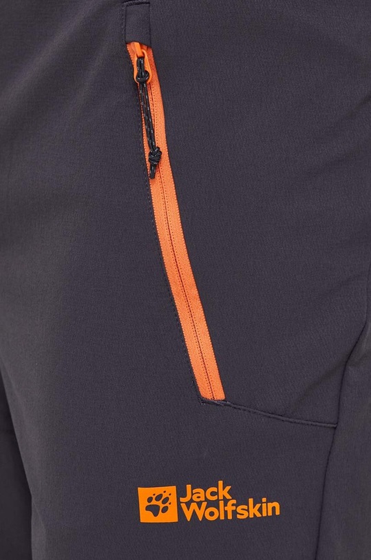 Hlače outdoor Jack Wolfskin Glastal Winter 1508531 siva