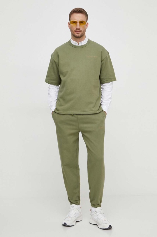 Polo Ralph Lauren spodnie 710917906 zielony AW24