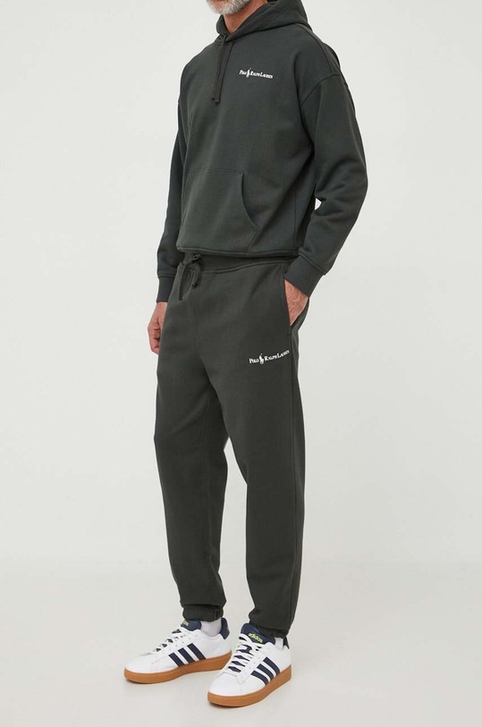 Polo Ralph Lauren spodnie dzianina czarny 710917906
