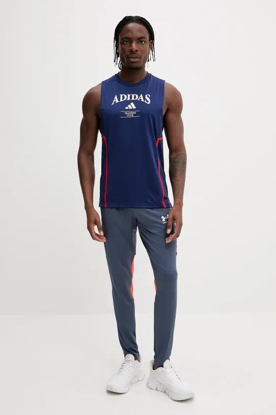 Under Armour pantaloni de antrenament Challenger tricotaj albastru 1379587