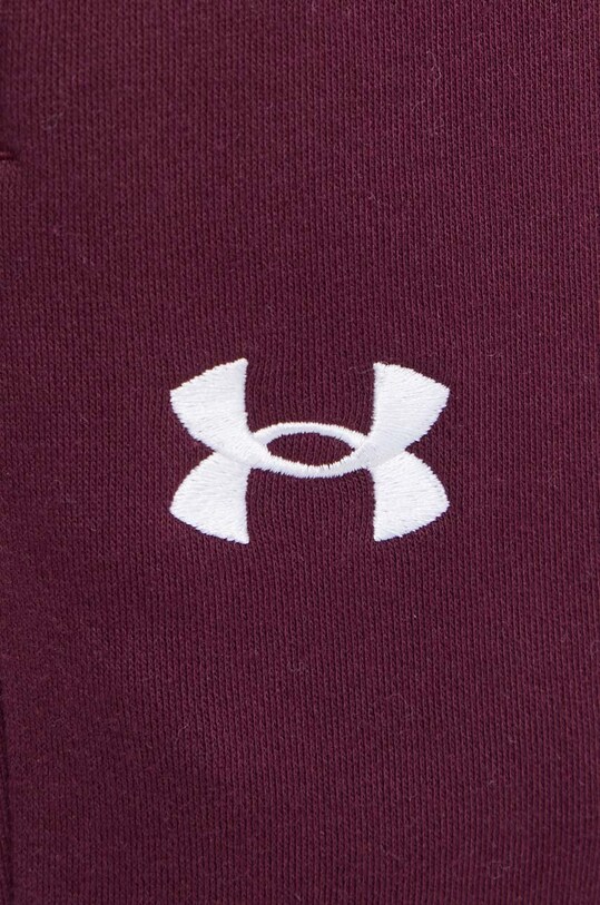 Under Armour spodnie dresowe bordowy 1379774