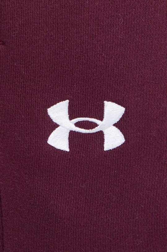 Under Armour spodnie dresowe bordowy 1379774