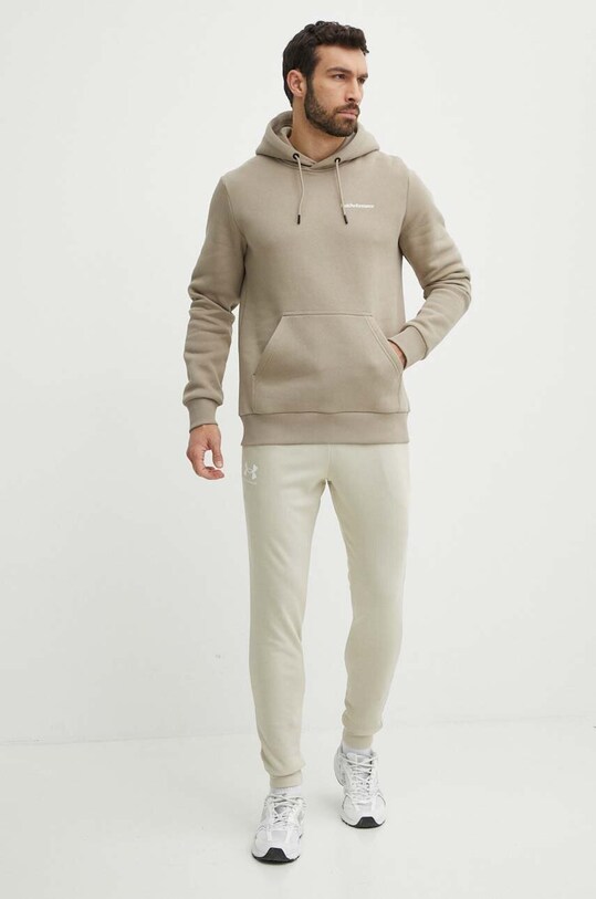 Under Armour pantaloni de trening 1380843 bej AW24