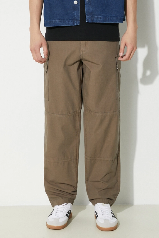 Barbour cotton trousers green MTR0693