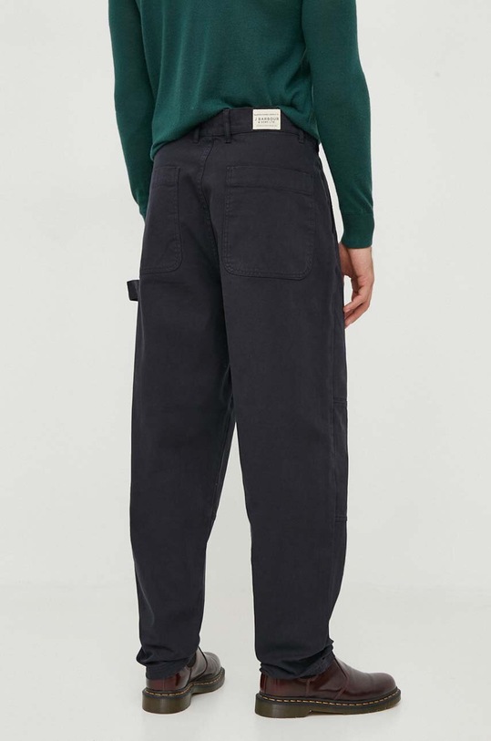 Odzież Barbour spodnie bawełniane MTR0705 granatowy