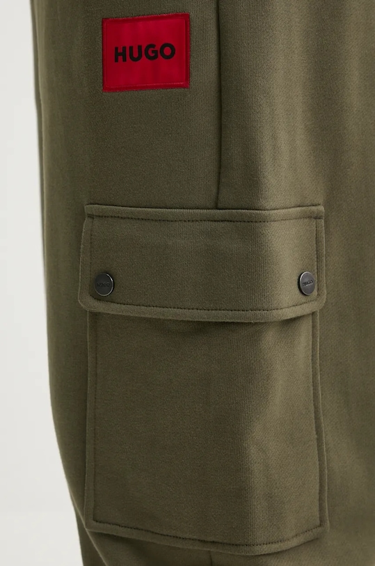 Bavlnené tepláky HUGO zelená 50479164