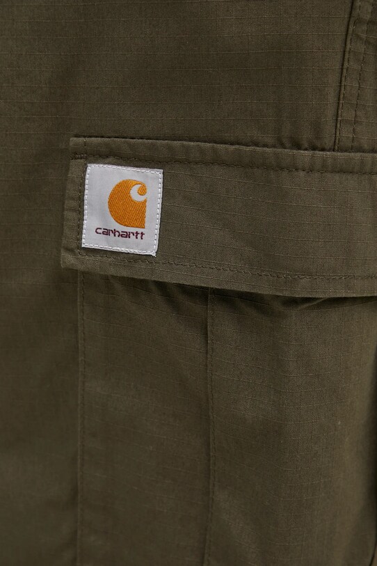 Памучен панталон Carhartt WIP зелен I032468.6302