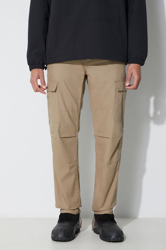 Carhartt WIP cotton trousers straight beige I032468.8Y02