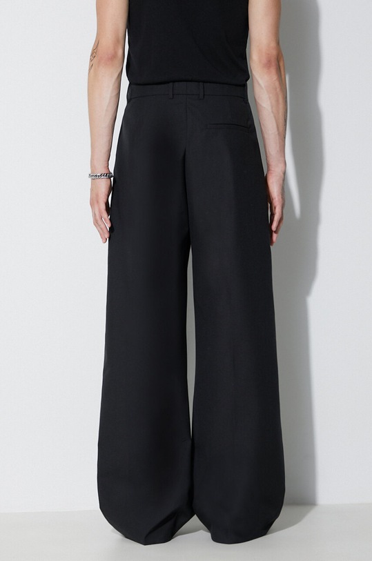 Clothing 032C wool trousers FW23.W.3120 black