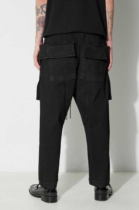 Odzież Rick Owens jeansy DU02C5371.SBB czarny