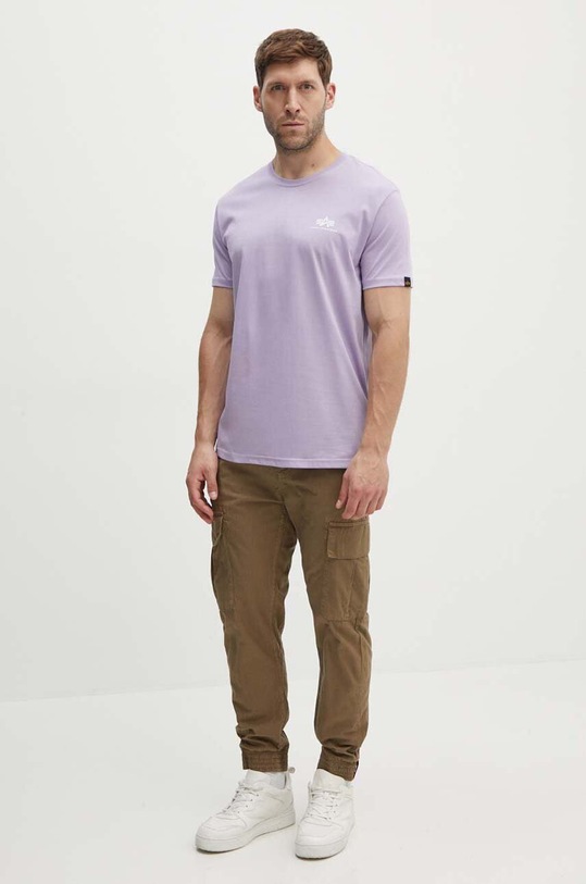 Alpha Industries pantaloni de bumbac 116201.183 bej AW23
