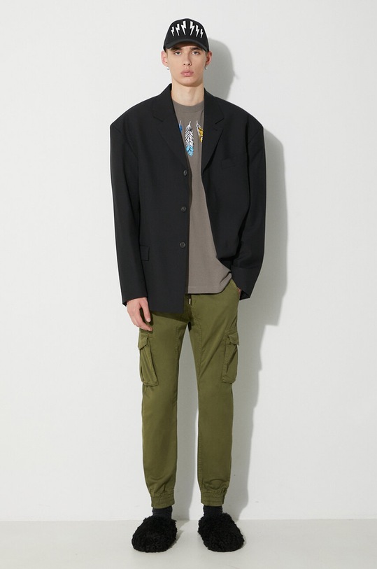 Alpha Industries spodnie 116202.142 zielony AW23