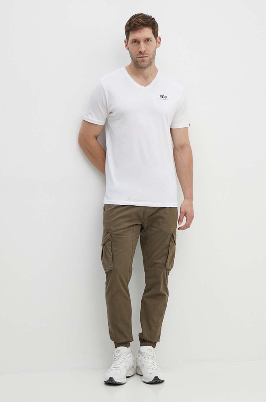 Alpha Industries spodnie 116202.183 brązowy AW23