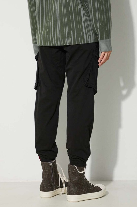 Oblečenie Nohavice Alpha Industries 116203.03 čierna