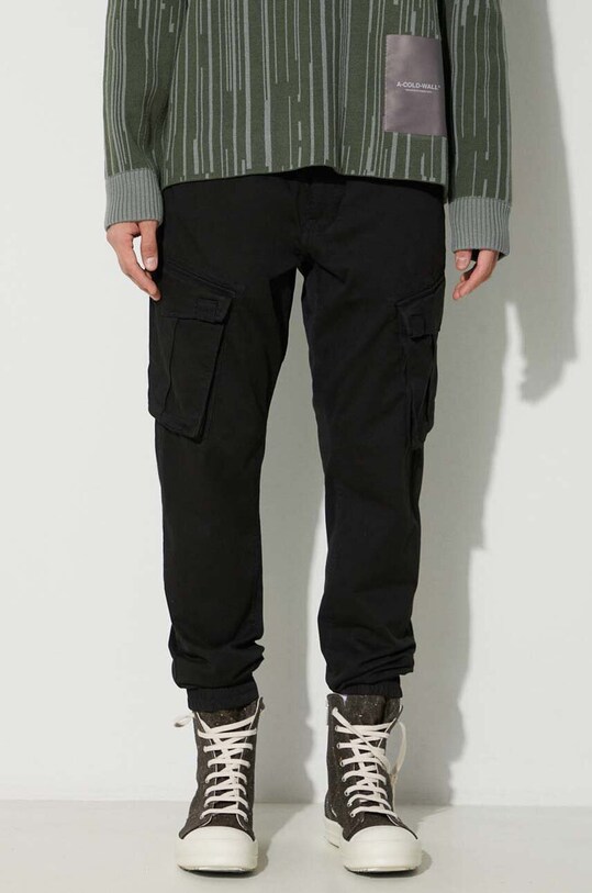 Nohavice Alpha Industries čierna 116203.03