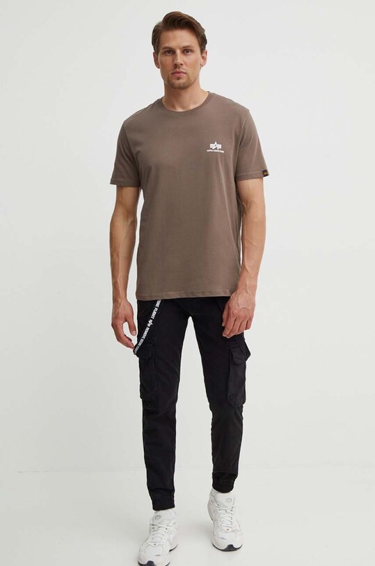 Alpha Industries pantaloni 128202.03 negru SS25