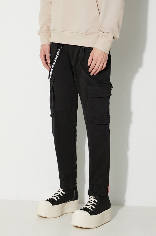 Kalhoty Alpha Industries černá 128202.03