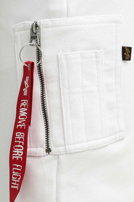 Tepláky Alpha Industries bílá 178333.09