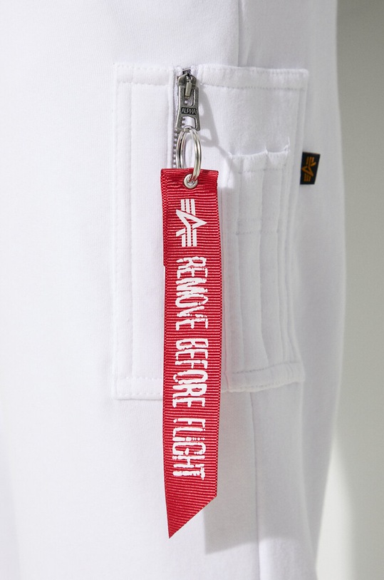 Tepláky Alpha Industries 178333.09 bílá