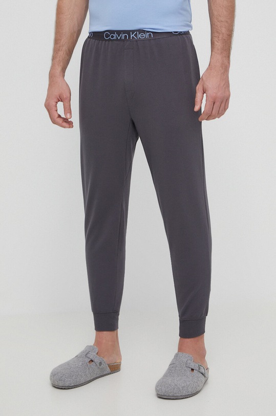 Calvin Klein Underwear spodnie lounge z elastanem szary 000NM2175E