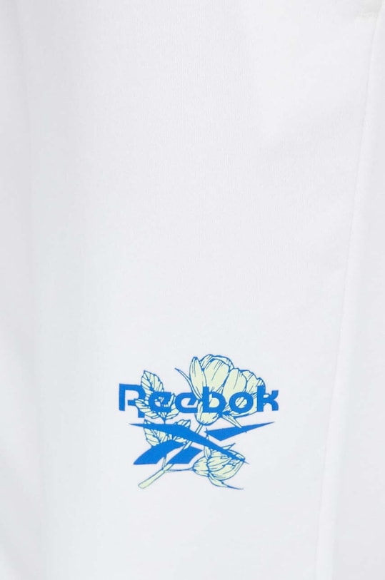 Reebok spodnie dresowe biały 100071823