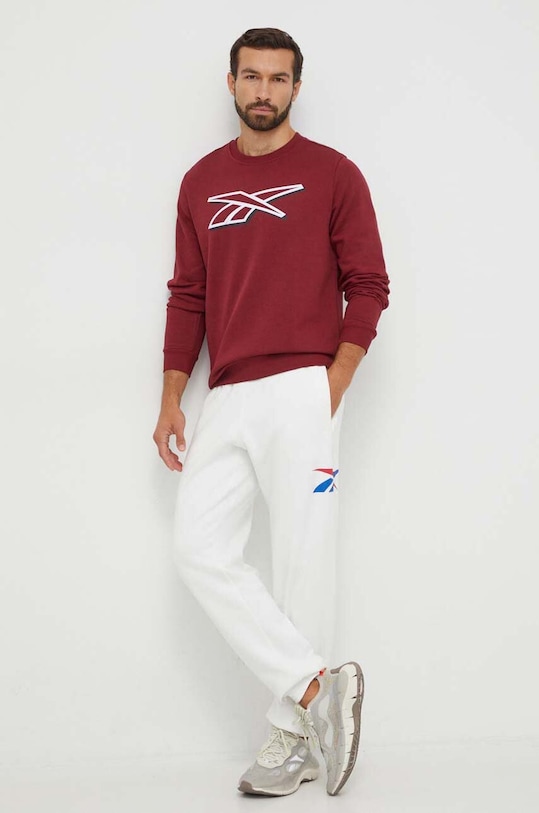 Παντελόνι φόρμας Reebok Classic 100067664 λευκό AW23