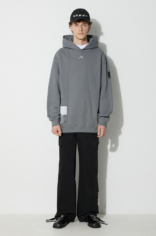 A-COLD-WALL* pantaloni de bumbac ANDO CARGO PANT ACWMB209A negru AW23