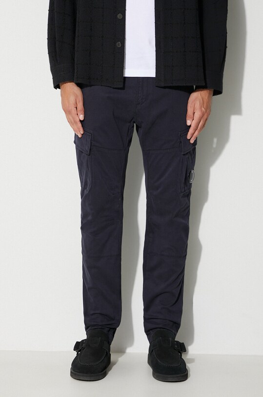 C.P. Company spodnie STRETCH SATEEN CARGO PANTS