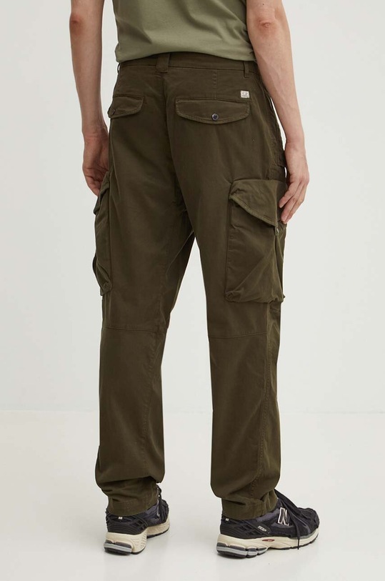 Odzież C.P. Company spodnie STRETCH SATEEN LOOSE CARGO PANTS 15CMPA123A005529G zielony